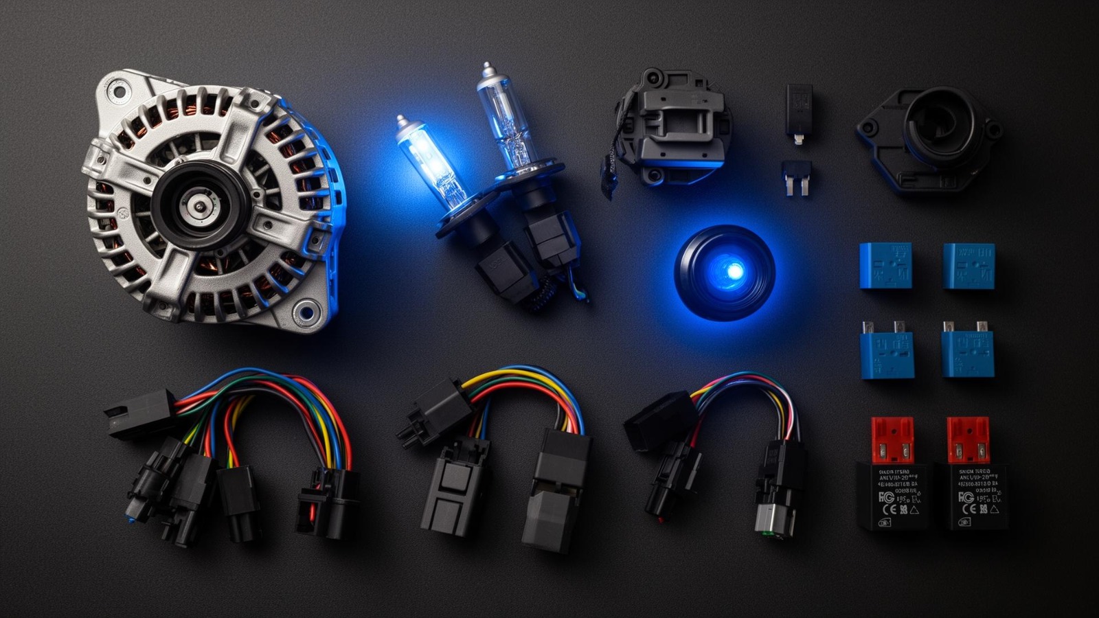 Peças elétricas automotivas